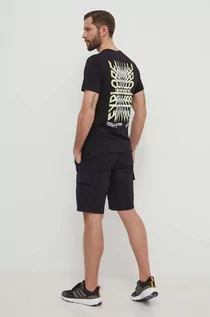 Koszulki męskie - The North Face t-shirt bawełniany męski kolor czarny z nadrukiem NF0A87EDJK31 - grafika 1
