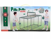 Zabawki i gry sportowe - STÓŁ SPORTOWY 2W1 DO DOMU I OGRODU PING PONG SIATKÓWKA DLA DZIECI - miniaturka - grafika 1
