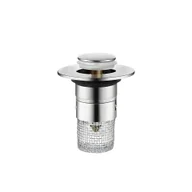 Syfony - Leziter Korek spustowy z filtrem ze stali nierdzewnej 60 mm - miniaturka - grafika 1