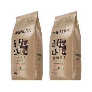 2x Kawa ziarnista WOSEBA Ti Meriti Un Caffe Crema E Aroma 1 kg - Kawa - miniaturka - grafika 1