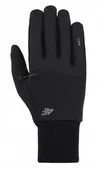 Rękawiczki - 4F RÄKAWICZKI SOFTSHELLOWE WIATROSZCZELNE DOTYK / rozm XL - miniaturka - grafika 1