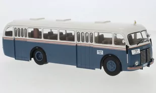 Ixo Models Skoda 706 Ro Bus 1947 Blue-Grey Whit 1:43 Bus031Lq - Samochody i pojazdy dla dzieci - miniaturka - grafika 1