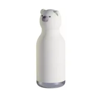 Bidony dla dzieci - Asobu Bestie Miś Butelka termiczna ze słomką 460 ml - miniaturka - grafika 1