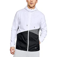Bluzy męskie - Under Armour męska bluza z niestoperowanym wiatrem, l - miniaturka - grafika 1