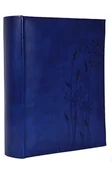 Albumy fotograficzne - ALBUM szyty 200 zdjęć 10x15 opis SKÓROPODOBNY RB granatowy - miniaturka - grafika 1