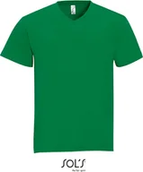 Koszulki męskie - SOLs 11150 Koszulka męska z krótkim rękawem V-Neck Victory - Kolor: Kelly Green - Rozmiar: XXL - miniaturka - grafika 1