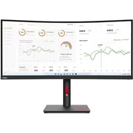 Monitory - Lenovo ThinkVision T34w-30 63D4GAT1EU - miniaturka - grafika 1