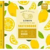 Szkolne artykuły papiernicze - Fresh Szkicownik cytryna 200x200mm, 100g/m2 36 kartek - miniaturka - grafika 1