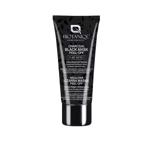 BIOTANIQE PURE DETOX WĘGLOWA CZARNA MASKA PEEL - OFF 50ML - Maseczki do twarzy - miniaturka - grafika 1