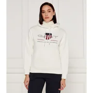 Bluzy damskie - Gant Bluza ARCHIVE Relaxed fit - miniaturka - grafika 1