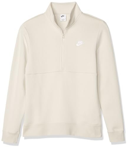 Nike DD4732-073 M NSW Club BB Hz Topy Długa koszulka Męska Lekka Kość/Lekka Kość/Biały Rozmiar XS