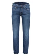 Spodnie męskie - Pepe Jeans Dżinsy - Slim fit - w kolorze granatowym - miniaturka - grafika 1