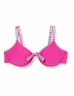 Stroje kąpielowe - eleMar damskie bikini Top, goździków/biały, 48d, 4 162 06d 4-162-06_076_48D - miniaturka - grafika 1