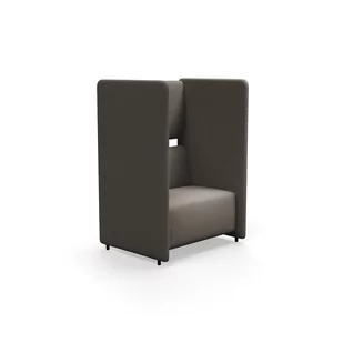 Fotel CLEAR SOUND, jednoosobowy, tkanina Pod CS, ciemnoszary - Inne meble biurowe Fotel CLEAR SOUND, jednoosobowy, tkanina Pod CS, ciemnoszary - Inne meble biurowe - miniaturka - grafika 1