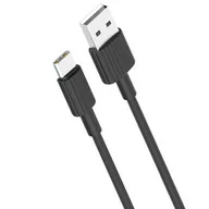 Kable USB - Mocny Uniwersalny Kabel Usb Typ C 2,4A Czarny Xo - miniaturka - grafika 1