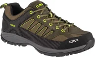 Buty trekkingowe męskie - Buty trekkingowe męskie CMP CMP Sun Low Hiking 3Q11157-22ER Zielone 46 - miniaturka - grafika 1
