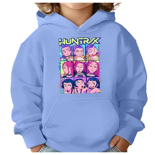 BLUZA DZIECIĘCA K-POPOWE ŁOWCZYNIE DEMONÓW HUNTRIX 134-140 Z KAPTUREM - Bluzy dla dziewczynek BLUZA DZIECIĘCA K-POPOWE ŁOWCZYNIE DEMONÓW HUNTRIX 134-140 Z KAPTUREM - Bluzy dla dziewczynek - miniaturka - grafika 1