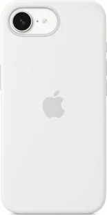 Apple iPhone 16e Silicone Case white - Etui i futerały do telefonów - miniaturka - grafika 1