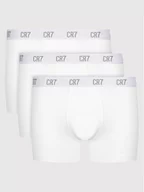 Majtki męskie - Cristiano Ronaldo CR7 Komplet 3 par bokserek Main Basic 3Pack 8100-49-100 Biały - miniaturka - grafika 1