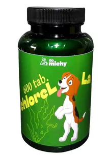 ChloreLLa 600 tabletek dla psa i kota Do michy - Suplementy i witaminy dla psów - miniaturka - grafika 1