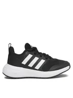 Buty dla dziewczynek - adidas Sneakersy Fortarun 2.0 Cloudfoam Sport Running Lace Shoes ID2360 Czarny - miniaturka - grafika 1