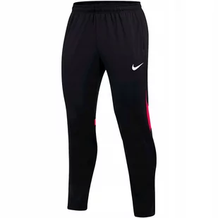 Spodnie męskie Nike DF Academy Pant KPZ czarno-czerwone DH9240 013 M - Dresy męskie - miniaturka - grafika 1