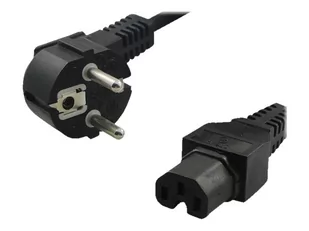 Logilink Warmgerte Netzkabel Schuko C13 auf C15 gerade,2 m - CP105 - Kable komputerowe i do monitorów - miniaturka - grafika 2