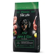 Sucha karma dla psów - FITMIN dog For Life Lamb&amp;Rice Mini 12kg - miniaturka - grafika 1