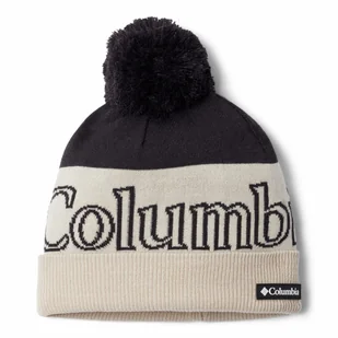 Czapka Columbia Polar Powder II Beanie black/dark stone 15 - ONE SIZE - Czapki damskie - miniaturka - grafika 1