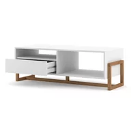 Ławy i stoliki kawowe - Stół VERNUM kolor biały styl nowoczesny hakano - COFFETABLE/VIV/VERNUM/WHITE/119,2X41,3 - miniaturka - grafika 1