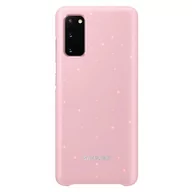 Etui i futerały do telefonów - Samsung Etui Led Cover do Galaxy S20 Różowy EF-KG980CPEGEU - miniaturka - grafika 1