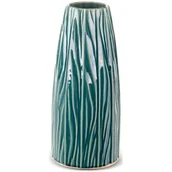 Wazony i flakony - Wazon EUROFIRANY Rea 16 x 34 cm Zielony - miniaturka - grafika 1