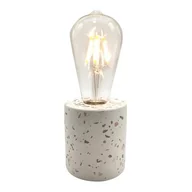 Lampy stojące - Polux LASTRYKO USB cement Lampa stołowa dekoracyjna led 315199 315199 - miniaturka - grafika 1