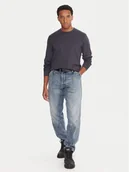 Koszulki męskie - G-Star Raw Longsleeve Nifous D25076-D976 Granatowy Regular Fit - miniaturka - grafika 1