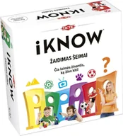 Gry planszowe - Tactic TACTIC Board game IKNOW Family quiz In Lithuanian lang. - miniaturka - grafika 1