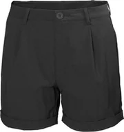 Spodnie sportowe damskie - Helly Hansen Spodenki damskie W Siren Shorts Ebony r.S - miniaturka - grafika 1
