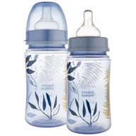 Butelki dla niemowląt - CANPOL BABIES BUTELKA ANTYKOLKOWA SZEROKA BEZ BPA 240ml EASY START +0m - miniaturka - grafika 1