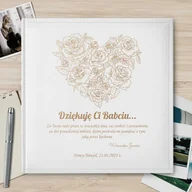 Albumy fotograficzne - Duży album na zdjęcia z grawerem dla babci na Dzień Babci - miniaturka - grafika 1