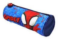 Piórniki - Niebieski piórnik tuba z uchwytem Marvel Spidey 22 x 8 cm - miniaturka - grafika 1