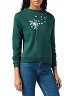 Swetry damskie - Louche Damski sweter polo Jan-Dandelion, ZIELONY, 40 PL - miniaturka - grafika 1