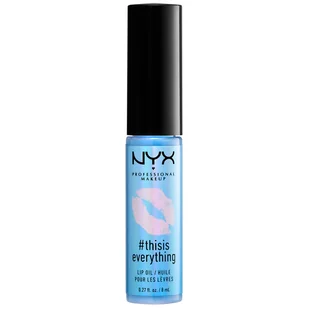 NYX Professional Makeup Professional Makeup - #THISISEVERYTHING LIP OIL - Olejek do ust - 02 SHEER SKY BLUE NYXLOUOI-IPOI-03 - Błyszczyki do ust - miniaturka - grafika 2