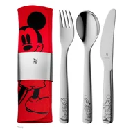 Sztućce dla dzieci - 3-częściowy zestaw sztućców dziecięcych WMF Mickey Mouse - miniaturka - grafika 1