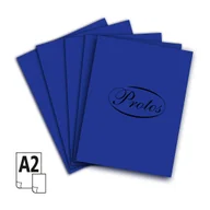 Szkolne artykuły papiernicze - Brystol Protos A2 granatowy 20k [mm:] 430x610 - miniaturka - grafika 1