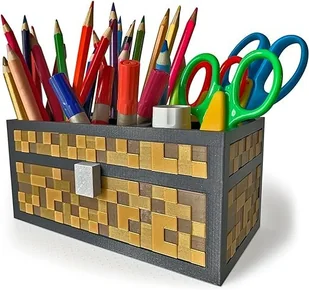Kajawis, organizer na biurko, styl Minecraft - Przyborniki na biurko - miniaturka - grafika 1