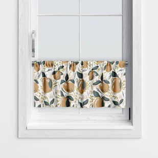 Zazdrostka WINTER wzór BN74 | Świąteczne pomarańcze 45 x 90 cm - Firany Zazdrostka WINTER wzór BN74 | Świąteczne pomarańcze 45 x 90 cm - Firany - miniaturka - grafika 1