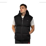 Kurtki i kamizelki sportowe męskie - Venum Bezrękawnik Down Vest Attack Urban Gi Black - miniaturka - grafika 1