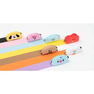 Line Friends BT21 - Piórnik pluszowy na przybory RJ - Piórniki - miniaturka - grafika 6