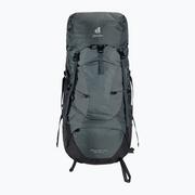 Plecaki - Deuter Plecak turystyczny Aircontact Lite 45+10 SL szary 334042144120 - miniaturka - grafika 1