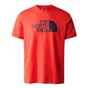Koszulka The North Face Easy 0A2TX315Q1 - czerwona - Koszulki sportowe męskie - miniaturka - grafika 1