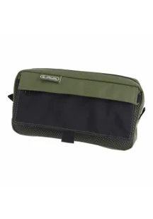 Piórnik kosmetyczka 2 kieszenie olive/black - Podręczniki dla gimnazjum - miniaturka - grafika 1